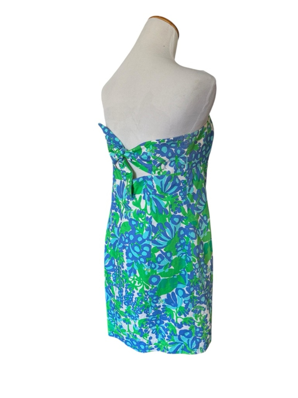 Lilly Pulitzer Franco Bee In Your Bonnet Strapless Dress - Picture 4 of 9